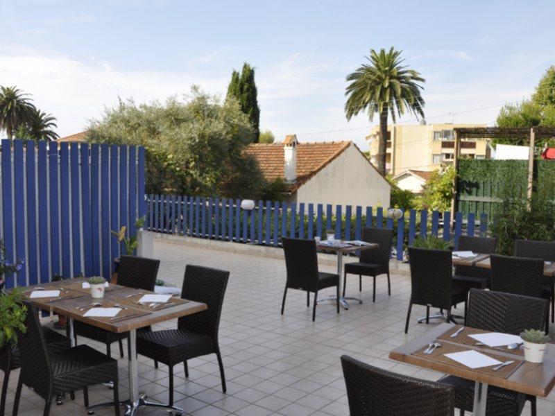 Hotel Restaurant De La Mer Golfe-Juan Ngoại thất bức ảnh